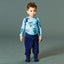 Samt Baby-Hose mit Gummibund