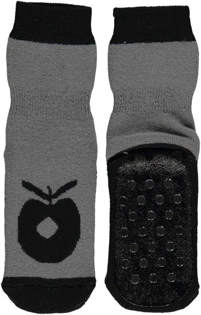 Anti-Rutsch Knöchel Socken mit grossen Apfel