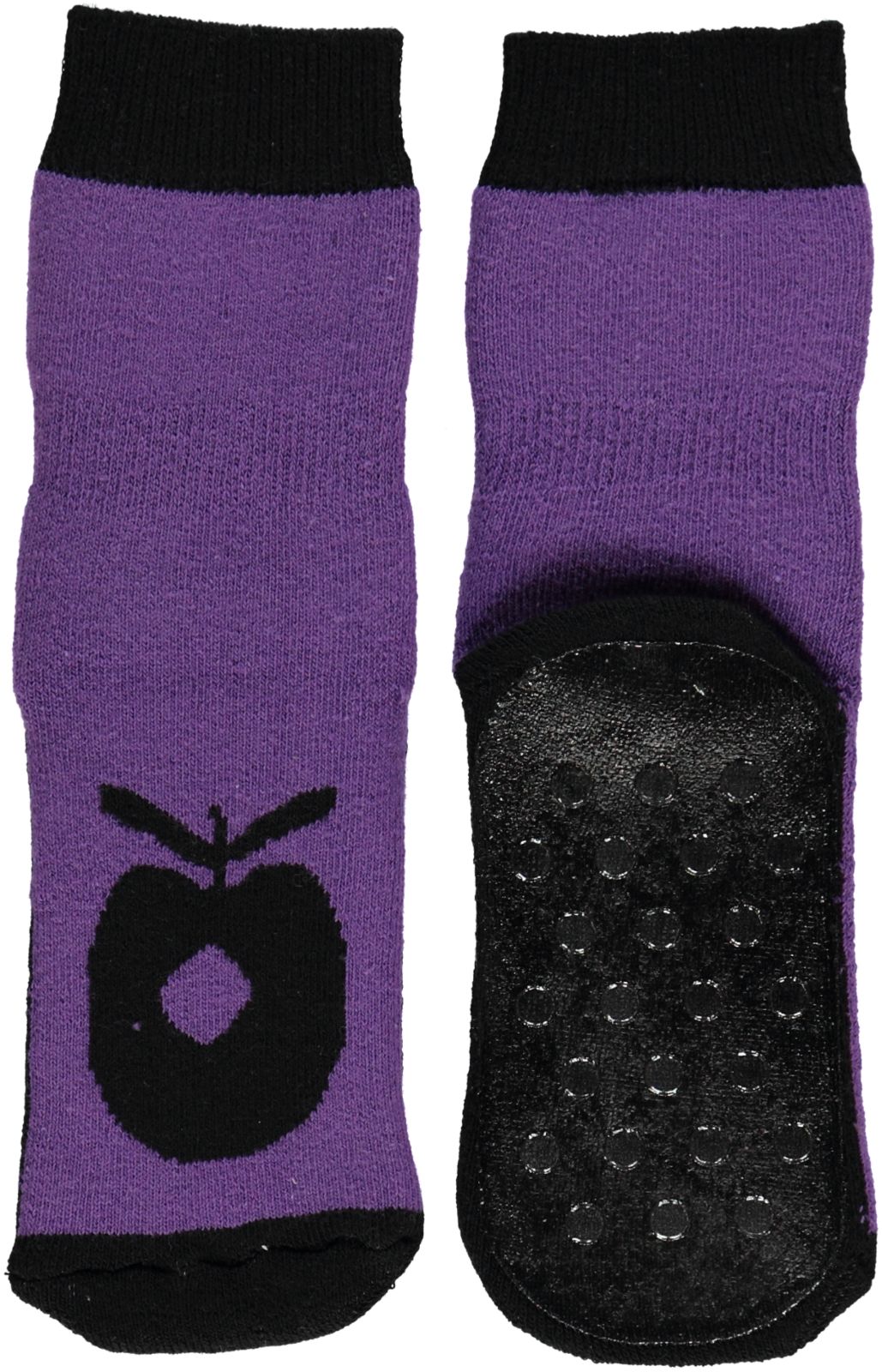 Anti-Rutsch Knöchel Socken mit grossen Apfel