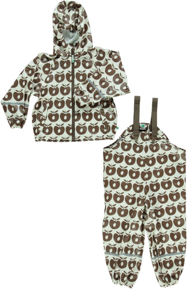 Rainwear set w. M.Apples