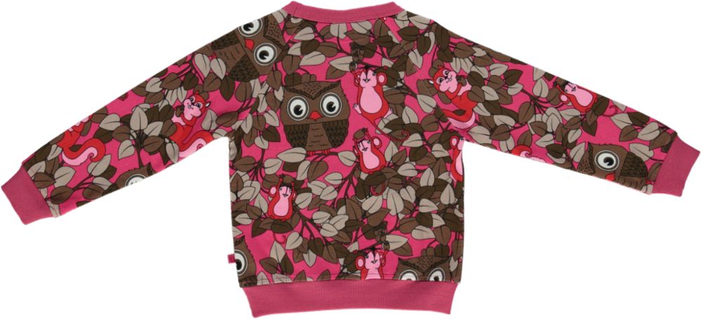 Sweatshirt mit Eule im Baum