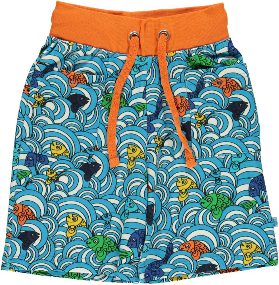 Shorts mit Fisch