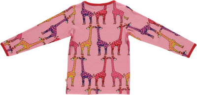 Langarmshirt mit Giraffen