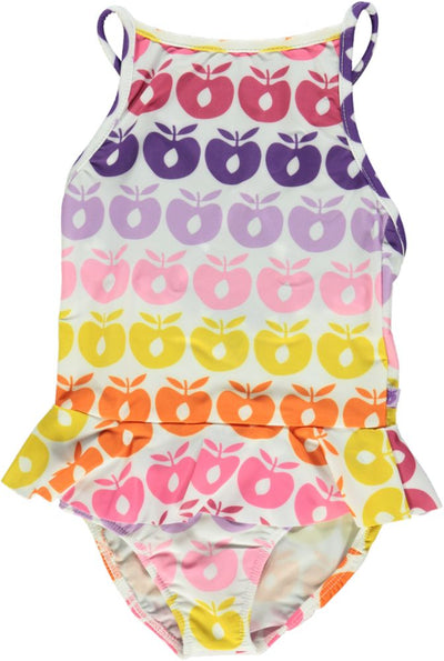 UV50 Swimwear, Bathing Suit, Mini Retro Apples