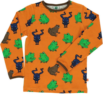 Langarmshirt mit Fröschen