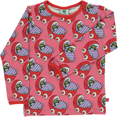 Langarmshirt mit Kinderwagen