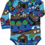 Langärmliger Baby Body mit Landschaft