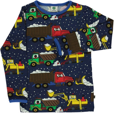 Langarmshirt mit Schneemaschinen
