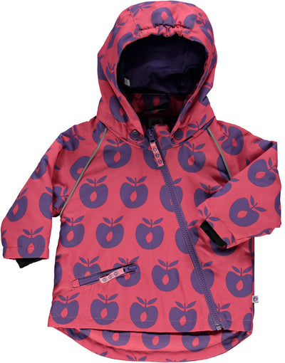 Babyjacke mit Äpfeln