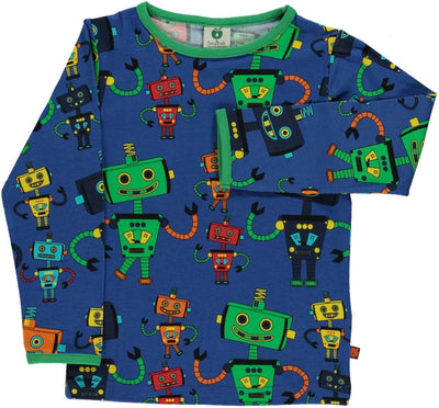 Langarmshirt mit Robotern