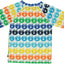 UV50 Swimwear T-shirt, Mini Retro Apples