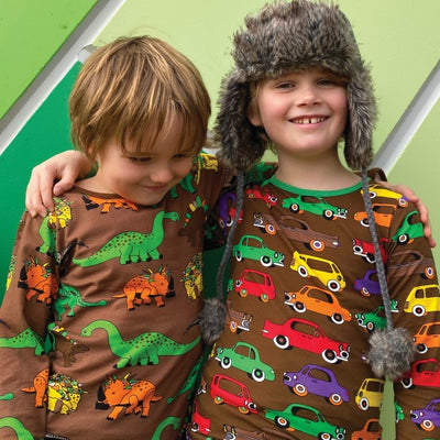 Langarmshirt mit Autos