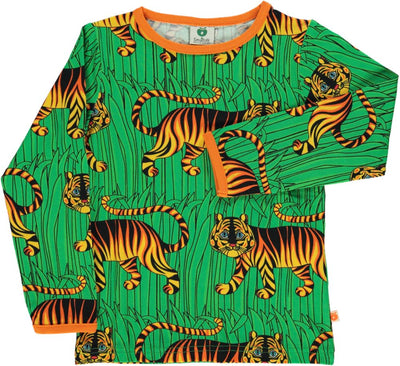 Langarmshirt mit Tigern