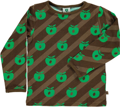 Langarmshirt mit Äpfeln