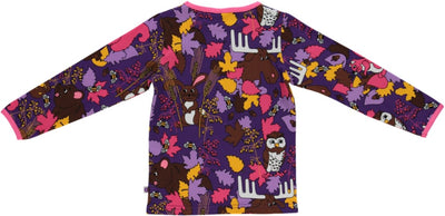 Langarmshirt mit Tiere des Waldes
