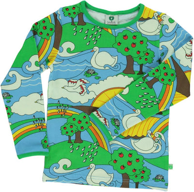 Langarmshirt mit Landschaft