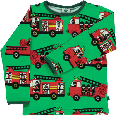 Langarnshirt mit Feuerwehrauto