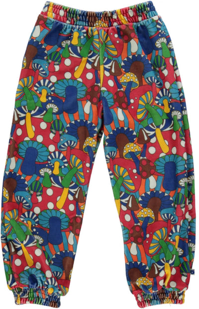 Samthose mit Pilzen
