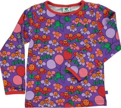 T-Shirt mit Blumen