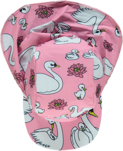 Swimwear, Sun cap. Swan
