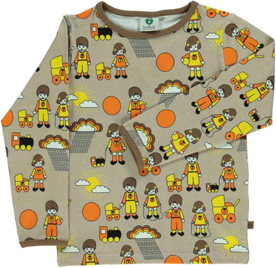 Langarmshirt mit Kindern