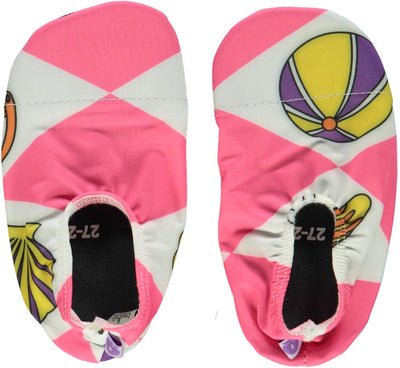 UV50 Schwimmschuhe mit Sommerferiensymbolen