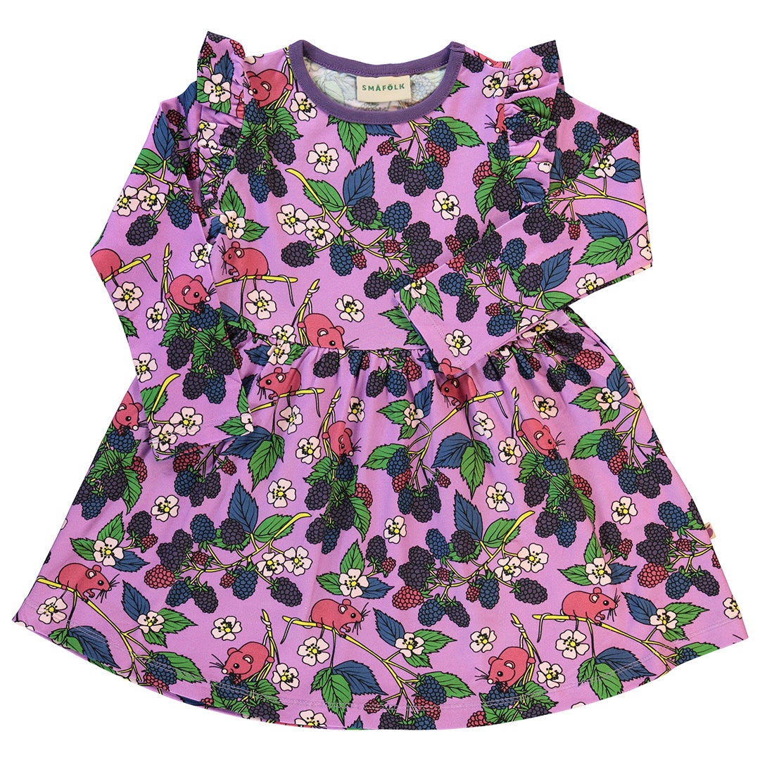 Kleid mit Brombeeren