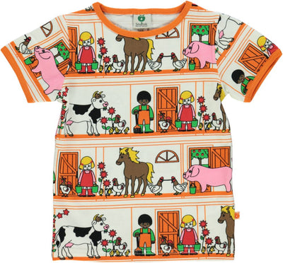 T-shirt  mit Bauernhöfen