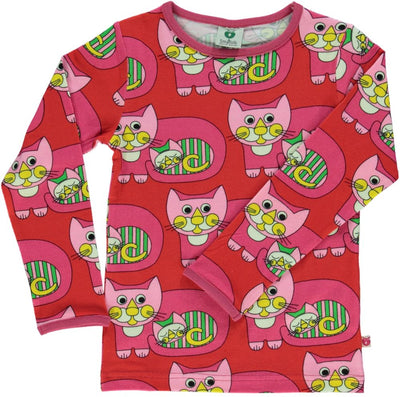 Langarmshirt mit Katze