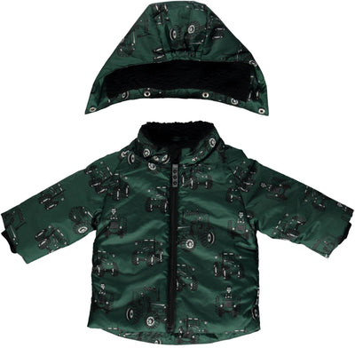 Baby-Winterjacke mit Traktor