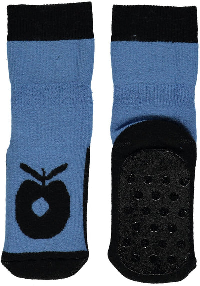 Anti-Rutsch Knöchel Socken mit grossen Apfel