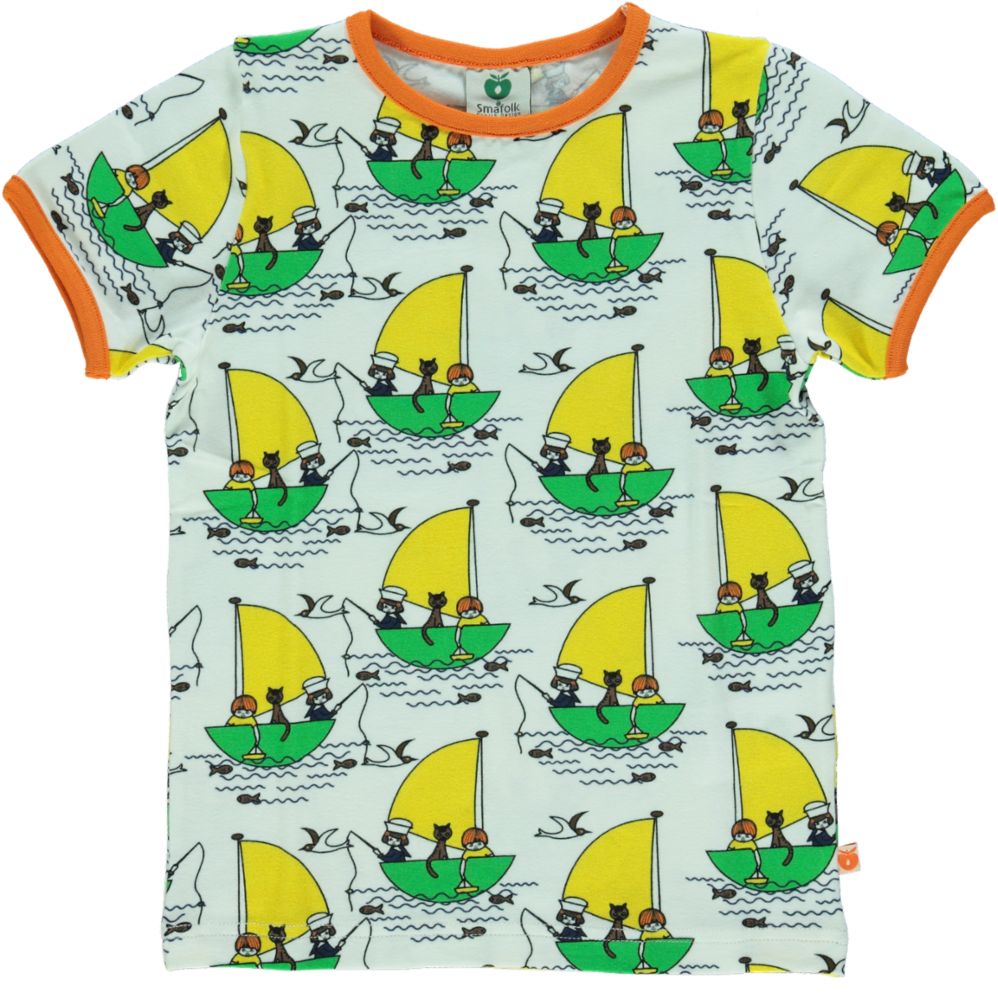 T-shirt SS. Children on Boat