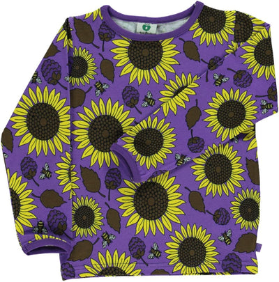 Langarmshirt mit Sonnenblumen