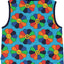 Reversible padded vest Flower