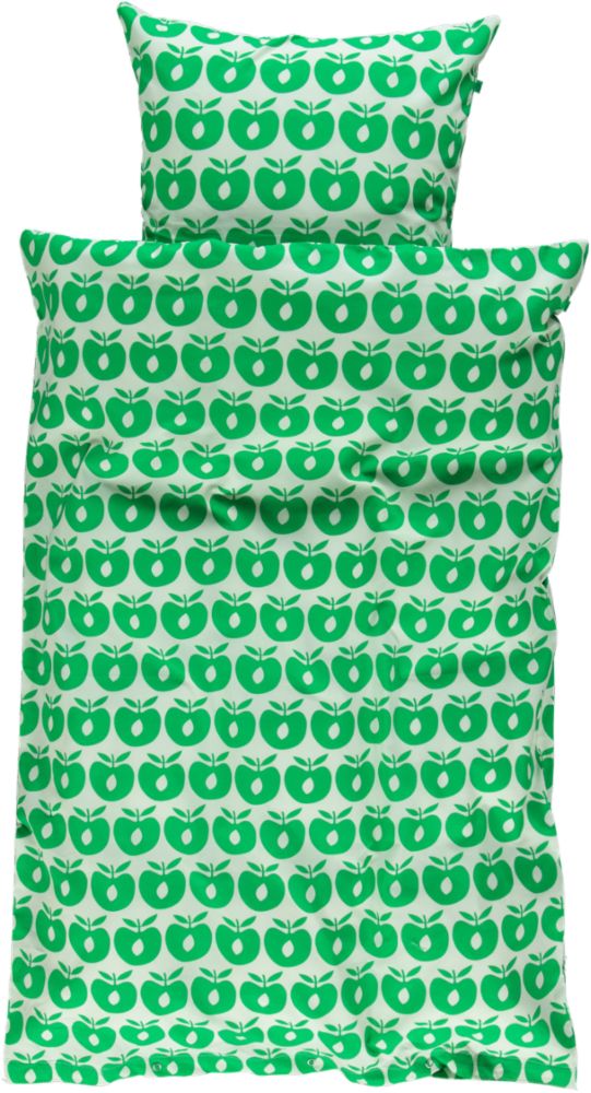 Junior-Bettwäsche 100x140 mit Äpfeln