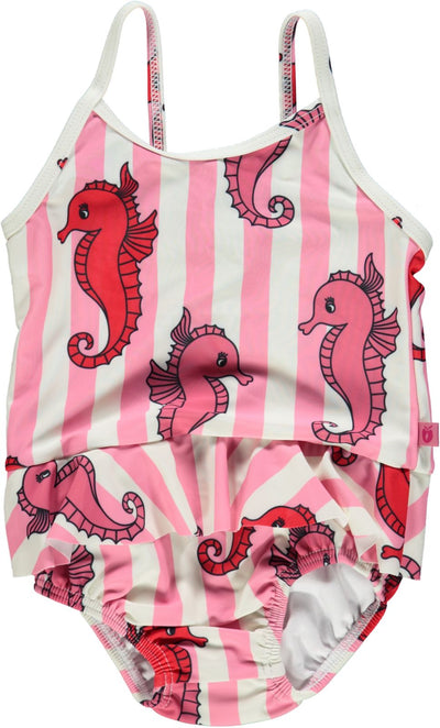 Swimwear, Suit baby. Seahorses