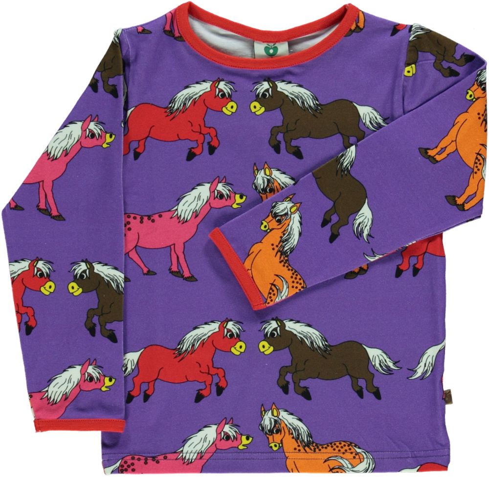 T-shirt LS. Horses