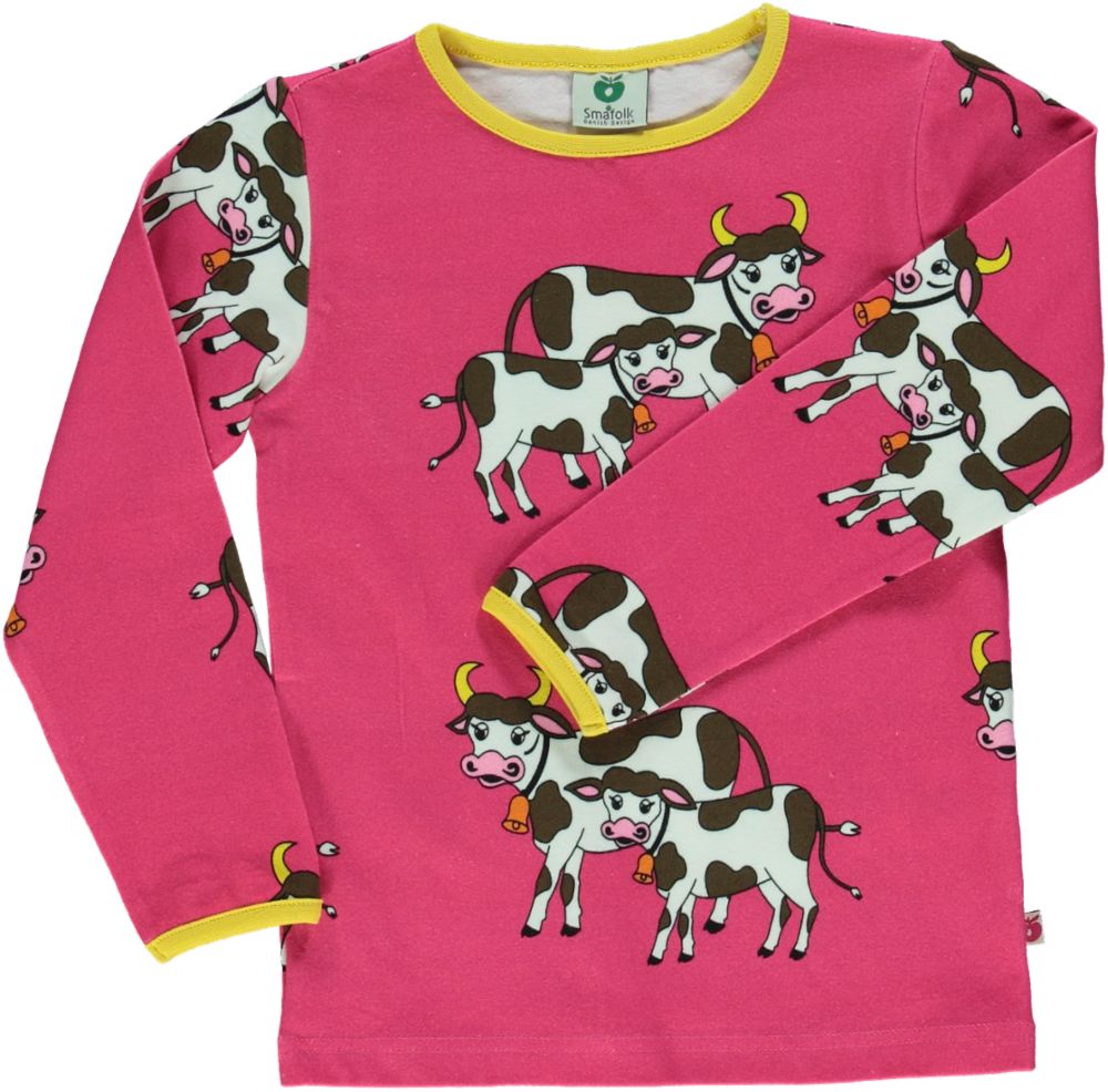 T-shirt LS. Cow