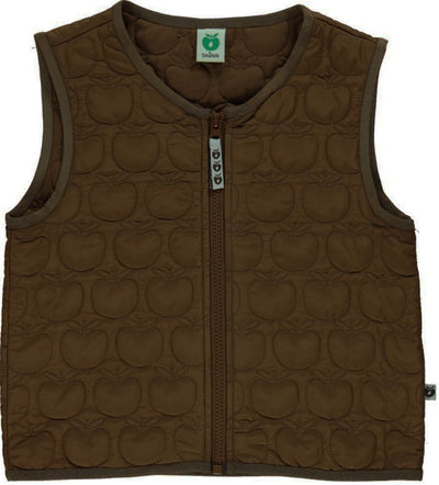 Thermo vest with apples