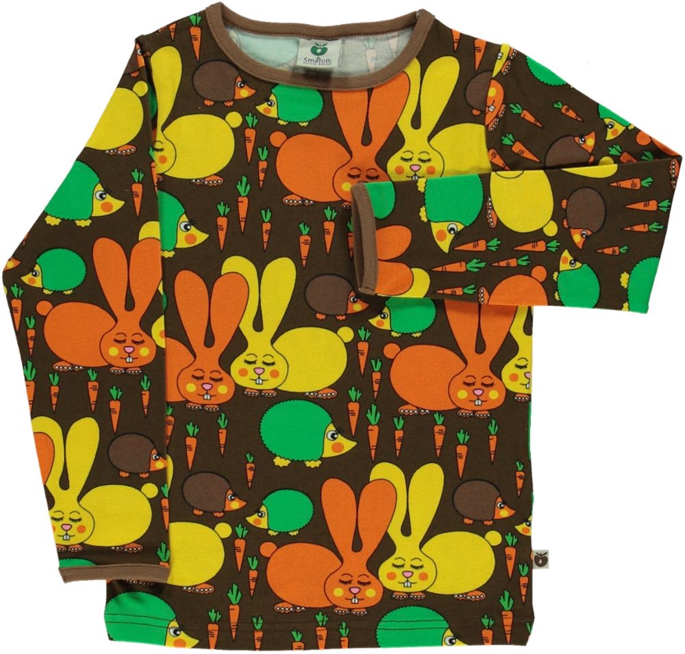 T-shirt LS. Rabbit & Hedgehog