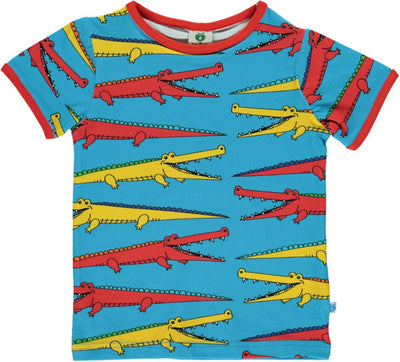 T-shirt mit Krokodilen