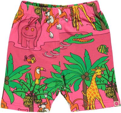Leggings Shorts mit Dschungel