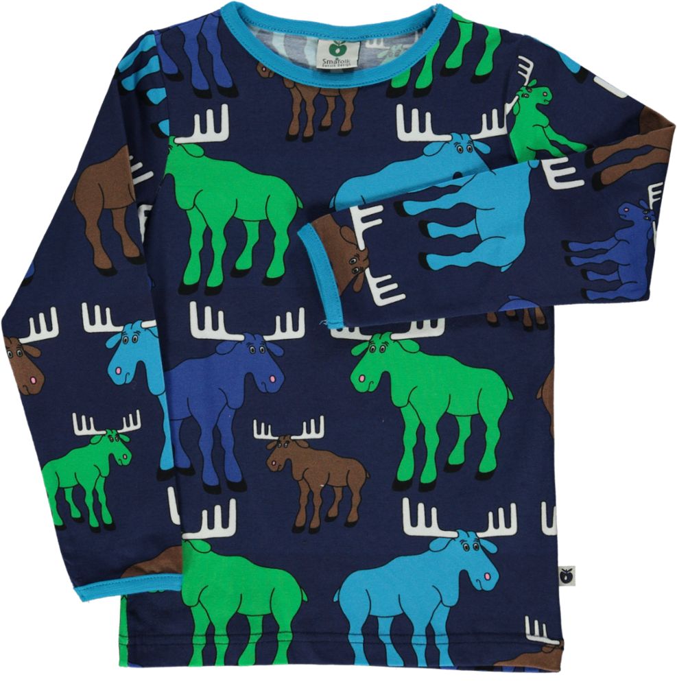 T-shirt LS. Moose