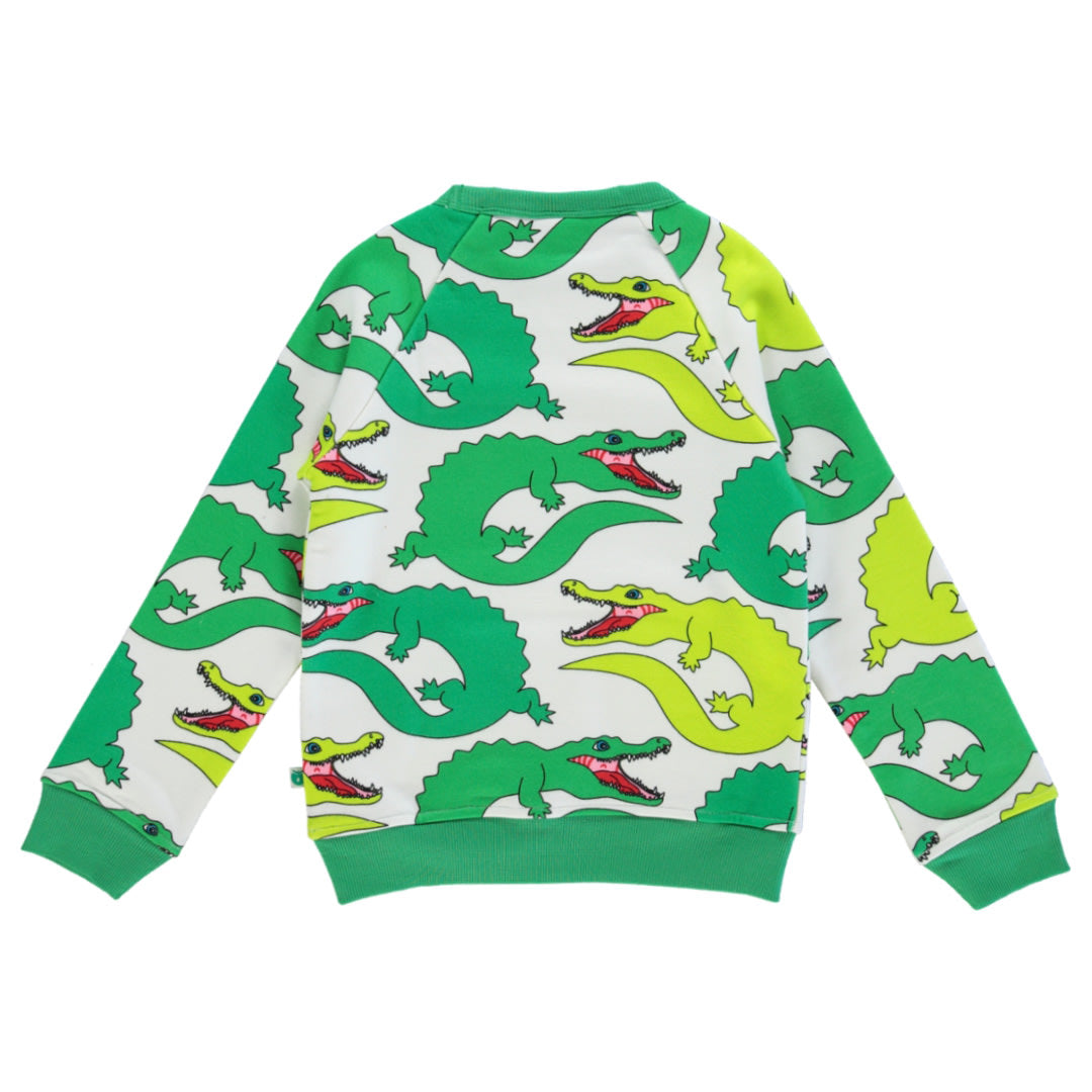Sweatshirt mit Krokodile